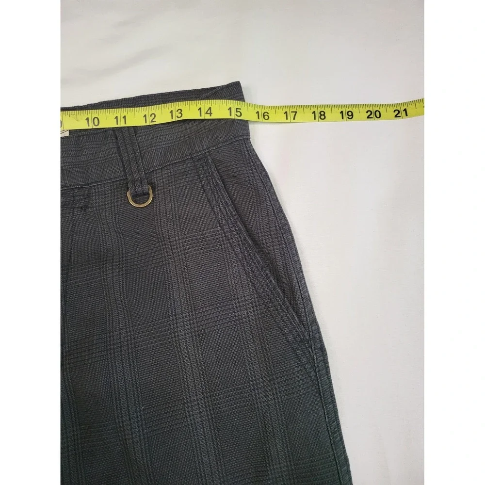 Vintage Y2K Billabong Mens Baggy Skater Pants Grey Plaid Size 30 x 30 Streetwear